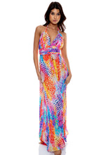 DANCING QUEEN - Convertible Maxi Dress • Multicolor