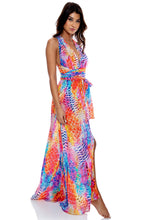 DANCING QUEEN - Convertible Maxi Dress • Multicolor