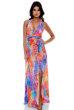 DANCING QUEEN - Convertible Maxi Dress • Multicolor