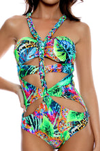 LULI'S SELVA - Braided Cut Out One Piece • Multicolor