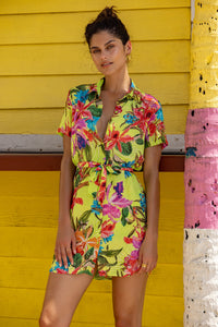 LULI TROPICS - Shirt Dress • Multicolor