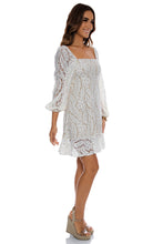 READY TO WEAR - Short Dress • Cream