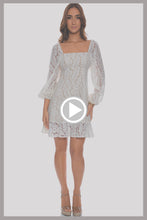 READY TO WEAR - Short Dress • Cream