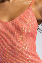 READY TO WEAR - Short Dress • Coral