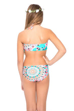 DREAM CATCHER - Cascade Halter Top Bikini • Multicolor