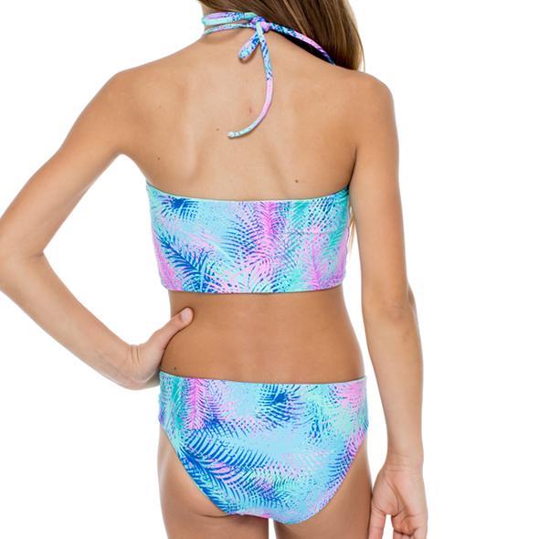PALMARES - Reversible Tankini Side Tab Bikini